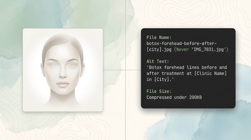 before-and-after photos as an seo asset